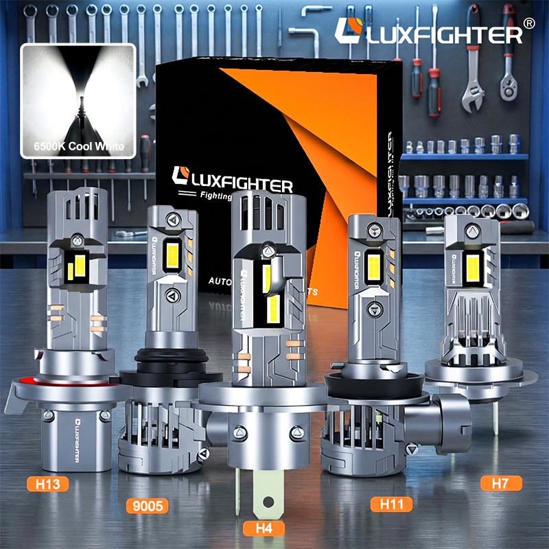 ¿Los faros LED ahorran o consumen mucha energía? Las luces del coche Luxfighter lo explican todo de una vez